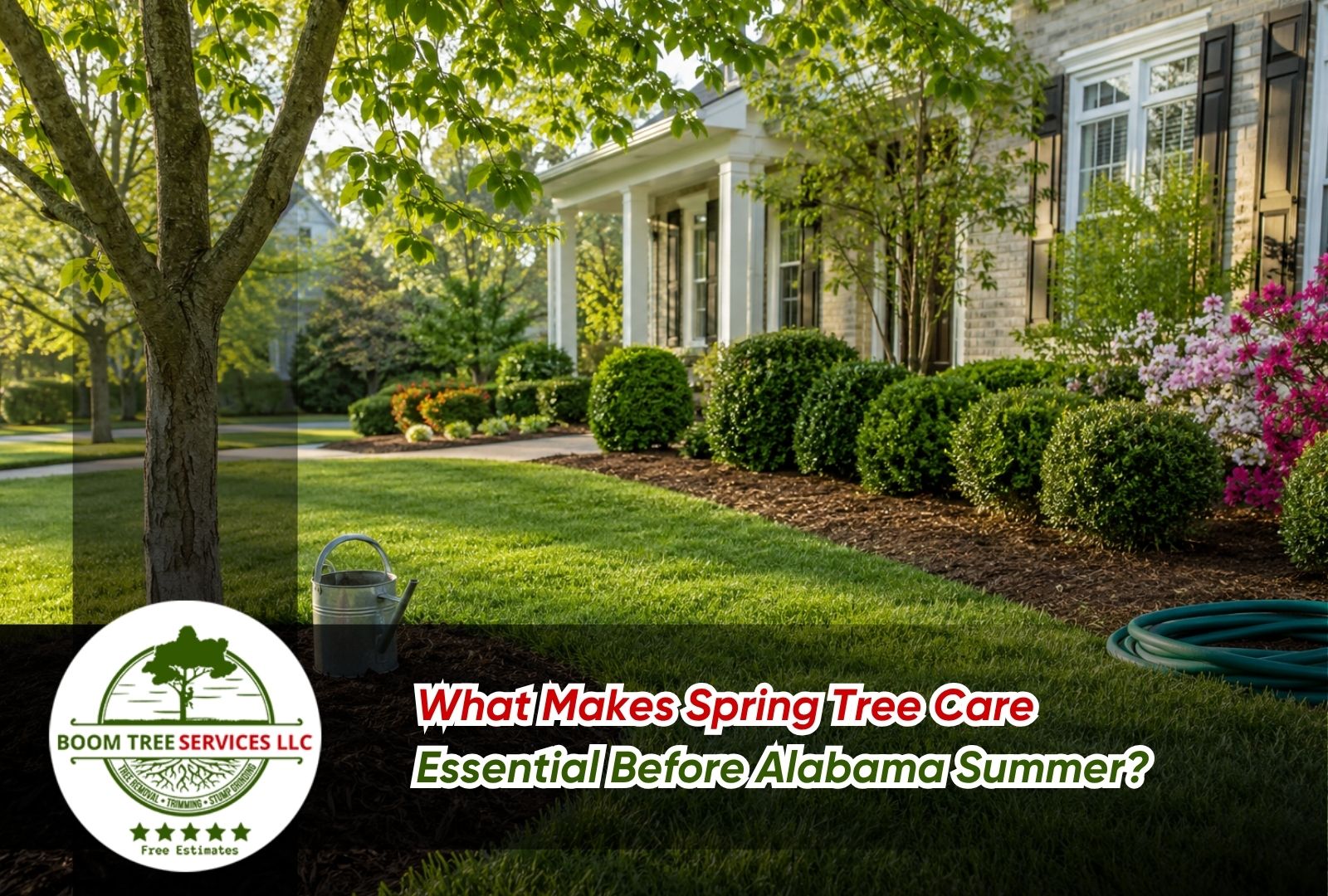 spring tree care for a healthy Alabama yard before summer